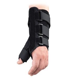 Breg Classic Wrist Brace with Thumb Spica (Left Wrist, X-Small)